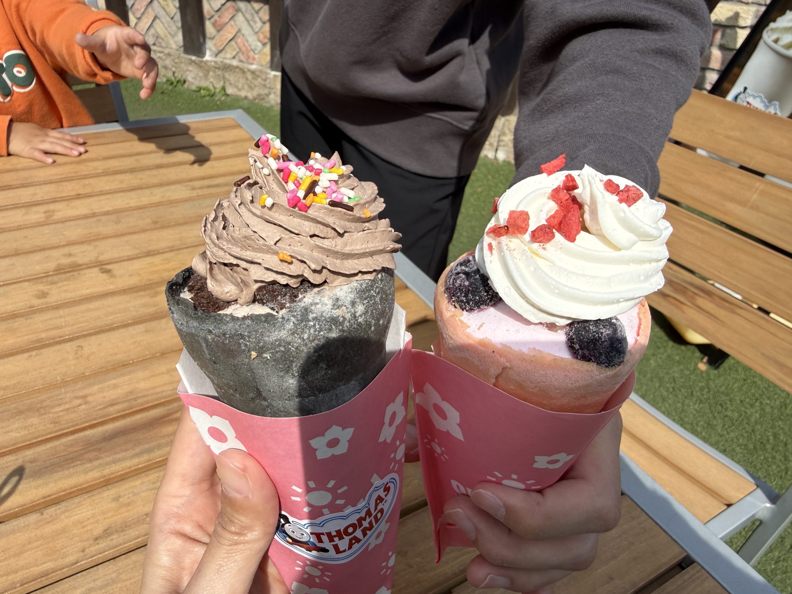 アイスクレープ