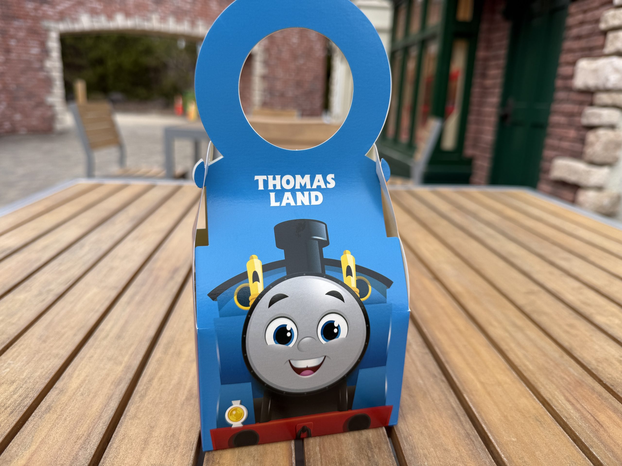 トーマスランドのポップコーンケース